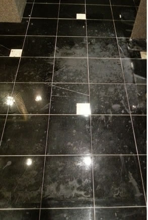 Marble before restoration
